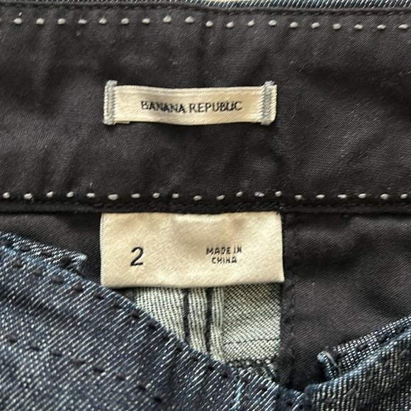Banana Republic Classic Wide Leg Denim Pant - Picture 4 of 5